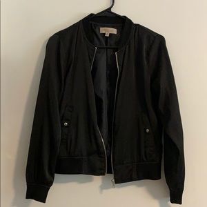 Black Bomber Jacket